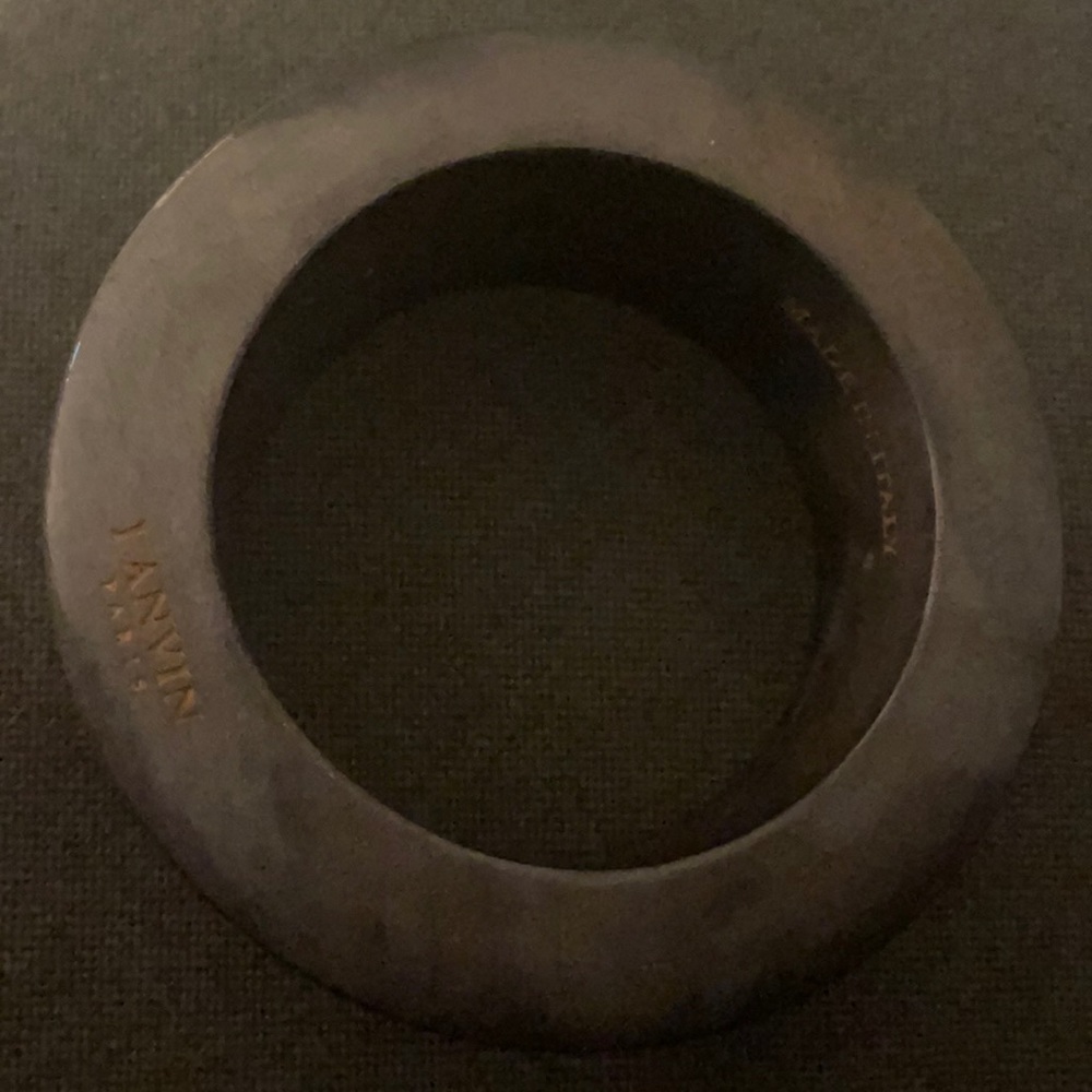 Lanvin Grey bracelet